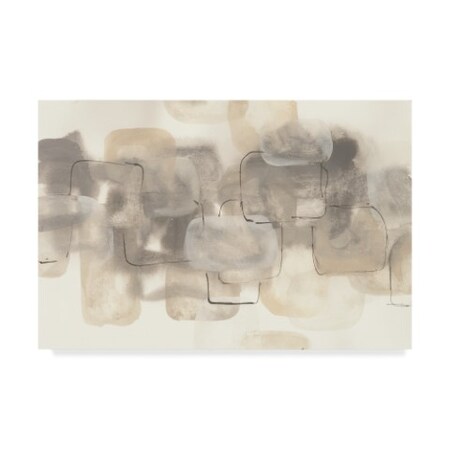 Chris Paschke 'Neutral Stacking Iii' Canvas Art,30x47